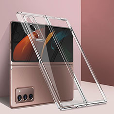 Housse Antichocs Rigide Transparente Crystal T01 pour Samsung Galaxy Z Fold2 5G Clair