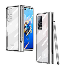 Housse Antichocs Rigide Transparente Crystal ZL2 pour Huawei Mate X2 Argent