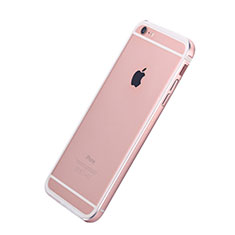 Housse Contour Luxe Aluminum Metal pour Apple iPhone 6 Or Rose