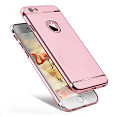 Housse Contour Luxe Metal et Plastique pour Apple iPhone 6 Rose