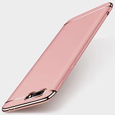 Housse Contour Luxe Metal et Plastique pour Huawei Honor 10 Or Rose