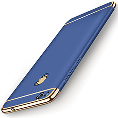 Housse Contour Luxe Metal et Plastique pour Huawei Honor 8 Lite Bleu