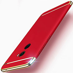 Housse Contour Luxe Metal et Plastique pour Xiaomi Mi Mix 2 Rouge