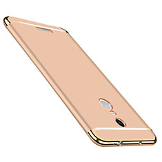 Housse Contour Luxe Metal et Plastique pour Xiaomi Redmi Note 3 MediaTek Or