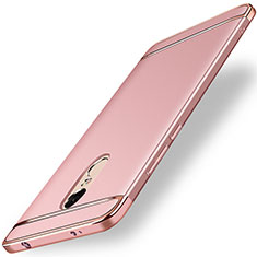 Housse Contour Luxe Metal et Plastique pour Xiaomi Redmi Note 4 Standard Edition Or Rose