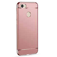 Housse Contour Luxe Metal et Plastique pour Xiaomi Redmi Y1 Or Rose