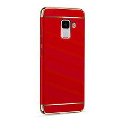 Housse Luxe Aluminum Metal pour Huawei Honor 7 Rouge