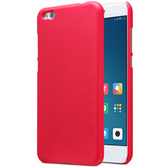 Housse Plastique Rigide Mailles Filet pour Xiaomi Mi 5C Rouge