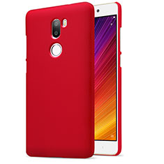 Housse Plastique Rigide Mailles Filet pour Xiaomi Mi 5S Plus Rouge