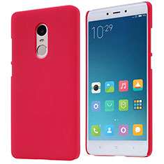 Housse Plastique Rigide Mailles Filet pour Xiaomi Redmi Note 4X High Edition Rouge