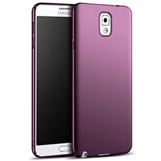 Housse Plastique Rigide Mat M05 pour Samsung Galaxy Note 3 N9000 Violet