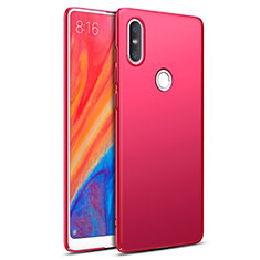 Housse Plastique Rigide Mat pour Xiaomi Mi Mix 2S Rouge