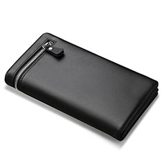 Housse Pochette Cuir Universel H06 pour Asus Zenfone 5 Lite ZC600KL Noir