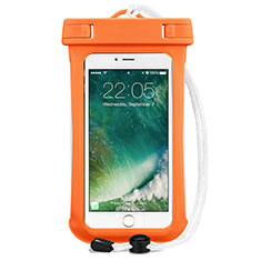 Housse Pochette Etanche Waterproof Universel pour Huawei Mate 20 X 5G Orange