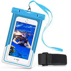 Housse Pochette Etanche Waterproof Universel W03 pour Sony Xperia 10 V Bleu Ciel