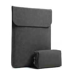 Housse Pochette Velour Tissu pour Apple MacBook Pro 13 pouces (2020) Noir