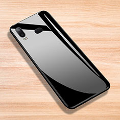 Housse Silicone Souple Miroir pour Samsung Galaxy A6s Noir