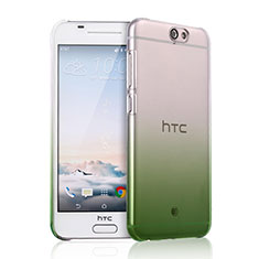 Housse Transparente Rigide Degrade pour HTC One A9 Vert