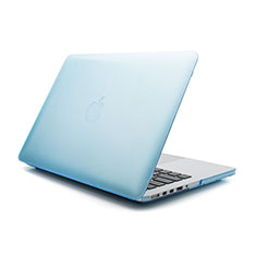 Housse Ultra Fine Mat Rigide Transparente pour Apple MacBook Pro 15 pouces Retina Bleu