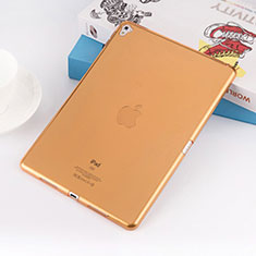 Housse Ultra Fine Silicone Souple Transparente pour Apple iPad Pro 9.7 Or