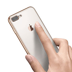 Housse Ultra Fine TPU Souple Transparente A21 pour Apple iPhone 7 Plus Or