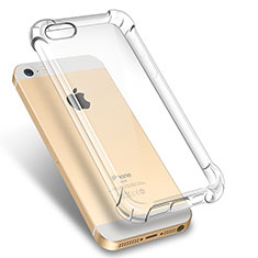 Housse Ultra Fine TPU Souple Transparente H02 pour Apple iPhone 5S Clair