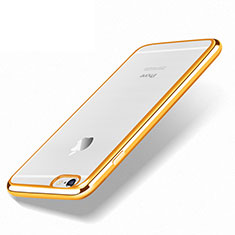 Housse Ultra Fine TPU Souple Transparente H02 pour Apple iPhone 6 Or