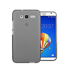 Housse Ultra Fine TPU Souple Transparente pour Huawei Ascend GX1 Gris