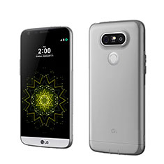 Housse Ultra Fine TPU Souple Transparente pour LG G5 Gris