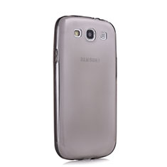 Housse Ultra Fine TPU Souple Transparente pour Samsung Galaxy S3 III LTE 4G Gris
