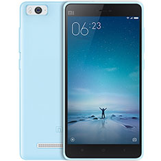 Housse Ultra Fine TPU Souple Transparente pour Xiaomi Mi 4i Bleu