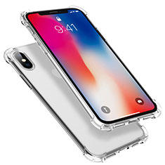 Housse Ultra Fine TPU Souple Transparente R03 pour Apple iPhone Xs Clair