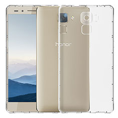 Housse Ultra Fine TPU Souple Transparente T02 pour Huawei Honor 7 Dual SIM Clair