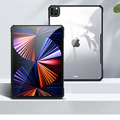 Housse Ultra Fine TPU Souple Transparente T04 pour Apple iPad Pro 11 (2021) Noir