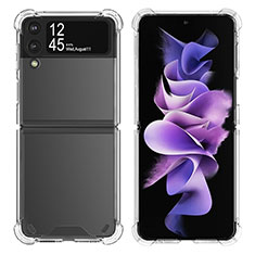 Housse Ultra Fine TPU Souple Transparente T04 pour Samsung Galaxy Z Flip3 5G Clair