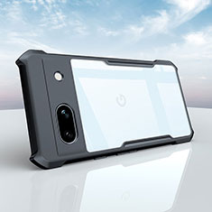 Housse Ultra Fine TPU Souple Transparente T05 pour Google Pixel 7a 5G Noir