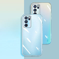 Housse Ultra Fine TPU Souple Transparente T05 pour Oppo Reno6 5G Clair