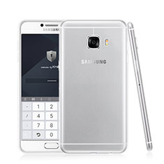 Housse Ultra Fine TPU Souple Transparente T05 pour Samsung Galaxy C5 SM-C5000 Clair