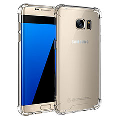 Housse Ultra Fine TPU Souple Transparente T05 pour Samsung Galaxy S7 Edge G935F Clair