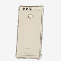 Housse Ultra Fine TPU Souple Transparente T06 pour Huawei P9 Plus Clair