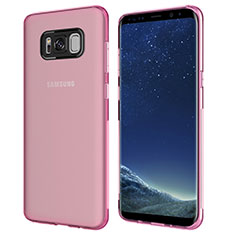 Housse Ultra Fine TPU Souple Transparente T15 pour Samsung Galaxy S8 Rose