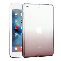 Housse Ultra Fine Transparente Souple Degrade pour Apple iPad Mini 3 Gris