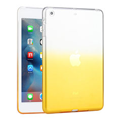 Housse Ultra Fine Transparente Souple Degrade pour Apple iPad Mini 3 Jaune