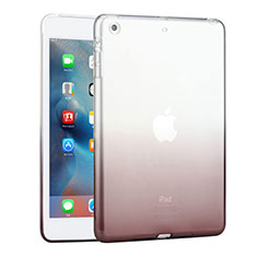 Housse Ultra Fine Transparente Souple Degrade pour Apple iPad Mini Gris