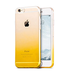 Housse Ultra Fine Transparente Souple Degrade pour Apple iPhone 6 Jaune