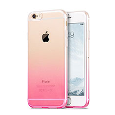 Housse Ultra Fine Transparente Souple Degrade pour Apple iPhone 6 Rose