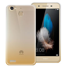 Housse Ultra Fine Transparente Souple Degrade pour Huawei Enjoy 5S Or