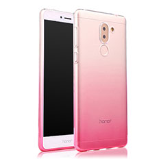 Housse Ultra Fine Transparente Souple Degrade pour Huawei Honor 6X Rose