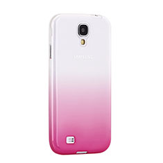 Housse Ultra Fine Transparente Souple Degrade pour Samsung Galaxy S4 i9500 i9505 Rose