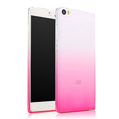 Housse Ultra Fine Transparente Souple Degrade pour Xiaomi Mi Note Rose